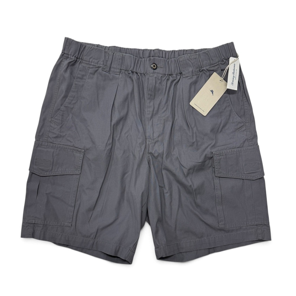 Tommy Bahama Bahama Survivor Cargo Shorts Mens LT Fog Gray NWT Large Tall